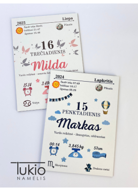 Kalendorius lentelė su...