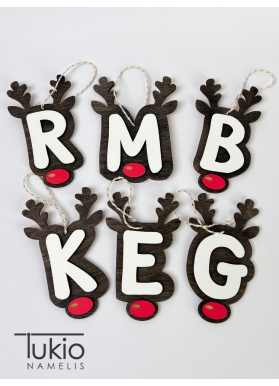 Kalėdinis žaisliukas vardo...