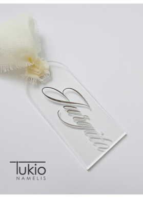 Skaidrios akrilinės stalo...