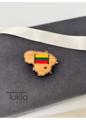 Ąžuolinis ženkliukas „Lietuva”