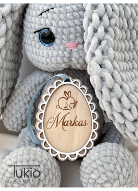 Velykų kiaušinis su vardu