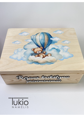 Krikštadėžė "Meškutis oro...