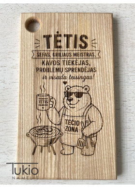 Medinė pjaustymo lentele...
